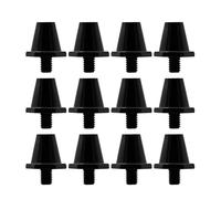 JTQYFI 12Pcs Football Shoe Studs For 5MM Threaded Soccer Shoes 11mm/13mm/15mm Replacement Spikes Football Studs