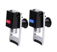 JTQYFI 2 Pieces Push Spigot For Water Cooler Dispenser Blue And Red Pack Blue And Red Pack Easy To Operate Gift Replacement Faucet Spout