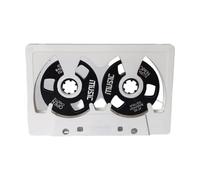 JTQYFI 45Minute Open Spool Retro Tape Double Side Efficiency ABS Construction Clear Acoustics for Music Enthusiasts Retro Open Reel Tape