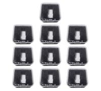JTQYFI 5/10Pcs Turntable Styluses Organizers Box Phonograph Cartridge Display Storage Solution Needle Rack Display Storage Case Phono Shell Case