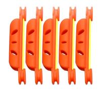 JTQYFI 5 Pcs Fishing Winder Line Wrapping Board Line Rod Spools Holder Coiling Clips Plate Fishing Coiling Plate Organizers Storage
