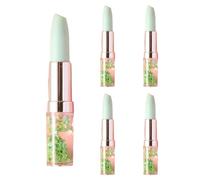 JTQYFI 5 Pcs Highlighter Marker Highlighters Set Fluorescent Pen Lipstick Shape Highlighter Marker For Scrapbooking