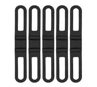 JTQYFI 5Pcs Bikes Silicones Band Fixed Belt Cyclings Flashlight Mount Flashlight Mount Elastics Belt Bandages Band