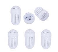 JTQYFI 5Pcs Fishing Baits Cage Fish Baits Feeder Basket Holder Baits Bucket Swim Feeder Basket Fishing Tool Enduring