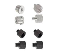 JTQYFI 8Pcs 5/8 To 1/4 To 3/8 Screw Thread Mount Connector Adapter For DSLR Camera Microphone Bracket Tripod Replacement Studio Microphone Accessories