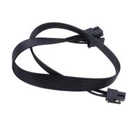 JTQYFI 8PIN To 8PIN Computer Cable Flat Braided 18AWG Copper Cored 8pin To 6+2 Pin Adapter For GPU Power Supply