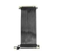 JTQYFI Advanced PCIE 5.0 X16 Extender Extension Cable 270° ReverseRight Angled With Gold Plated Connectors And Metal Shielding