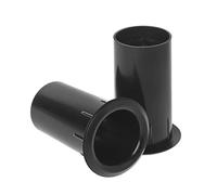 JTQYFI Black Bass Air Ports Cabinet Port Tubes Port Tube 35x67mm Air- Subwoofer Hifi Accessories Guitars For Adults Left Handed