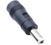 JTQYFI Black Charging Adapter Power Supply Adapter DC5521 To DC5525 Conversion Head Female To Male Connector Converter Notebook Computer Power Supply