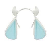 JTQYFI Comfortable Plush Horned Headband Friendly Costume Props For Kids Adults Festival Gatherings Dressing Up Fun Modern Sheep Headbands Stage Costume