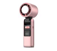 JTQYFI Cooling Fan Rechargeable 100 Gear Speed Electric Fan Adjustable Portable Outdoor Handheld Small Pocket Cooling Fan