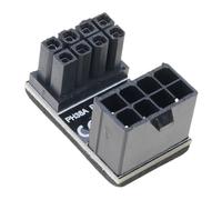 JTQYFI Efficient PCIe 8Pin 180 Degree Power Connector Adapter For Streamlined Graphics Card Installation PC Build Accessory