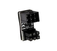 JTQYFI Efficient PCIe 8Pin 180 Degree Power Connector Adapter For Streamlined Graphics Card Installation PC Build Accessory