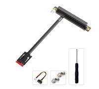 JTQYFI Fast Speed Key To PCIExpress 1X 4 8X 16X Risers Cable Flexible Extender Cable
