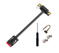 JTQYFI Fast Speed Key To PCIExpress 1X 4 8X 16X Risers Cable Flexible Extender Cable