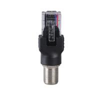 JTQYFI Ftype Female To RJ45 Male Ethernet Coaxial Coupler Adapters For Line Tester Equipment Coax Adapters For Line Tester