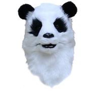 JTQYFI Halloween Panda Face Cover Rooster Novelty Animal Full Head Animal For Halloween Masquerade Adjustable Headband