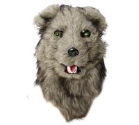 JTQYFI Halloween Panda Face Cover Rooster Novelty Animal Full Head Animal For Halloween Masquerade Adjustable Headband