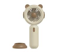 JTQYFI Handheld Fan, Portable Hand Held Fan, 3 Speed AA Battery Operated Desk Desktop Fan For Office Bedroom Outdoor Travel