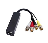 JTQYFI High Resolution 8MP Compatible 4Channel Video Balun Transceiver For Efficient CCTV Systems Integration Signals Transfer