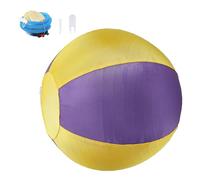 JTQYFI Inflatable Dog with Zippers for Quick Inflation Training Aggressive Chewers Portable Inflatable Zippers Dog Toy Large for Easy Carry and Compacts Storage for Energies Release Training