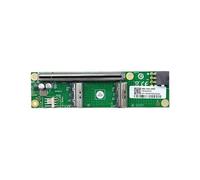 JTQYFI PCIe 5.0 Conversion Board From MCIOs For Enhanceds Compatibility In PCIe Environment Supports X16