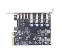 JTQYFI PCIe To 4 Port USB 3.2 And 4 Port TypeC Expansion Card ASM3142+VL822+VL822 Control 20Gbps Fast Speed For Desktop