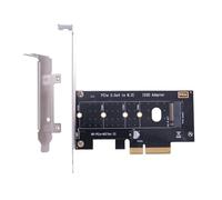 JTQYFI PCIe3.0 X16 Solid States Disk Converters PCIE Adapter Expansion Card Risers Add On Cards Solid States Disk Adapter For Desktop PC