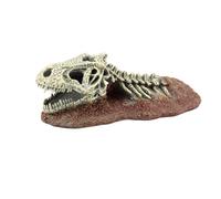 JTQYFI Safe Reptiles Hide Cave with Dinosaurs Chest Armors Styles for Enclosure Decoration Supporting Pet Spiders Accessories Stress Cave