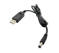 JTQYFI Usb Boosting Cord USB Boosting Converter Charging Cord Phone Power Routers 5v To 9v 12v Adjustment Voltages Digital Display