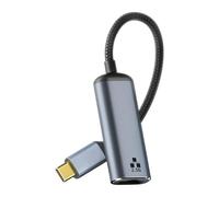 JTQYFI USB C To Ethernet Adapter USB3.1 2.5 Gigabit Networking Card 2500Mbps For Tablet Laptop Switches Tablets