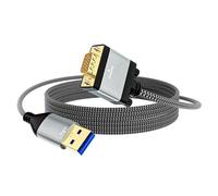 JTQYFI USB3.0 To VGA Converters 5Gbps Speed 1920x1080 Resolution Universals Device Compatibility