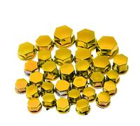JTQYFI Wheel Nut Bolt For Head Dustproof Cover For Motorcycle 30Pcs Decorative Screw Cover Off-road Motorbike Accessories Motorcycle Accessories