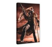 JTRWCQ Fallout New Vegas Stalwart Video Game Art Poster Gaming Room Gamer Gift Vintage Boys Room Decor 1 Canvas Poster Bedroom Decor Landscape Office Room Decor Gift 08x12inch(20x30cm)