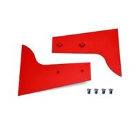 JtrWeC Main Gear Door Fit For RC Plane Model 90mm Ares 3D EDF Jet(Red)