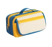 JTRWUIVZD Large Capacity Portable 9-Layer Comparative Pencil case, Universal and Simple Multi-Layer Stationery Bag