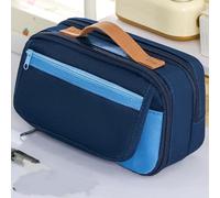 JTRWUIVZD Large Capacity Portable 9-Layer Comparative Pencil case, Universal and Simple Multi-Layer Stationery Bag