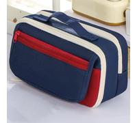 JTRWUIVZD Large Capacity Portable 9-Layer Comparative Pencil case, Universal and Simple Multi-Layer Stationery Bag