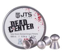 JTS Dead Center Domed .177 8.7gr Air Gun Airgun Pellets 500 Tin