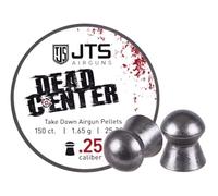 JTS Dead Center Domed .25 Air Gun Airgun Pellets 150 Tin 25.39gr