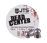 JTS Dead Center Precision .30 Cal, 45.06 Grain, Domed, 100ct