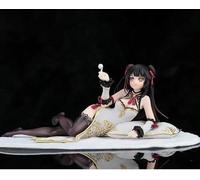 jtsgwop 10cm Date A Live: Tokisaki Kurumi Action Figure PVC Toy Character Model Decoration Statue Gifts Collectibles (Color : White)