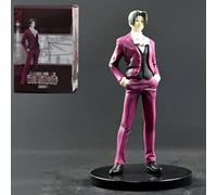 jtsgwop 18 cm/7.08 inches Ace Attorney: Miles Edgeworth PVC Collectible Game Action Figure Character Model Anime Toys