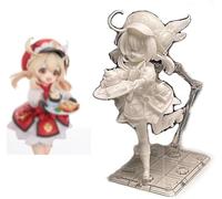 jtsgwop 18 cm/7.08 inches Genshin Impact Klee PVC Collectible Game Action Figure Character Model Toys