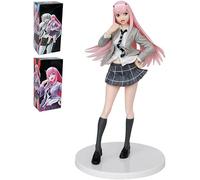 jtsgwop 18cm/7.08 inches Darling in The FRANXX Zero Two PVC Collectible Game Action Figure PVC, Multicolor