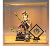 jtsgwop 24 cm/9.44 inches Genshin Impact xiao Vigilant Yaksha PVC Collectible Game Action Figure Character Model Anime Toys