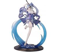 jtsgwop 25 cm/9.84 inches Genshin Impact Kamisato Ayaka PVC Collectible Game Action Figure Character Model Anime Toys