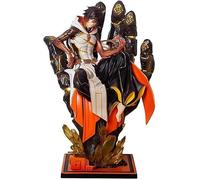 jtsgwop 26cm Genshin Impact Zhongli Figure PVC Environmental Protection Materials Suitable for Home Office Desk Decorative Ornaments Toy