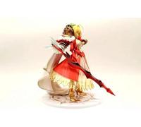 jtsgwop Anime Girl Figure 25CM Anime Limited Edition Stronger Fate Grand Order Red Saber Nero Claudius 3rd Ascension PVC Action Figure Model Gift Statue Ornament Adult Toy Doll Beautiful Girl