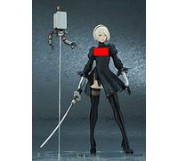 jtsgwop Anime Girl Figure 28CM NieR:Automata 2B Yorha No.2 Type B Action Figure DX Deluxe Fighting Version PVC with Accessories Replaceable Head Model Desktop Ornaments Doll Girls Anime Adult Toy Doll